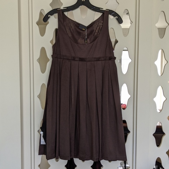 NWT Brown Fendi Dress Size 40 Italian 4 US - Picture 2 of 7